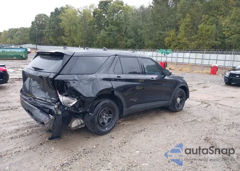 2022 Ford Police Interceptor Utility из США, поврежденный, VIN 1FM5K8ABXNGA59324